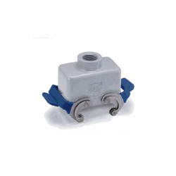 Capot 10B, Aluminium moulé sous pression, IP65, Sortie verticale, M25